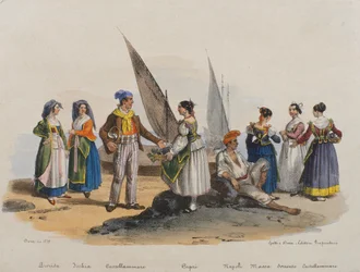 Vestido tradicional de Nápoles