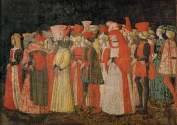 Triunfo do amor Tempera sobre (tempera sobre madeira)