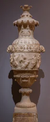 Vaso com uma cena clássica, c.1825 (alabastro)
