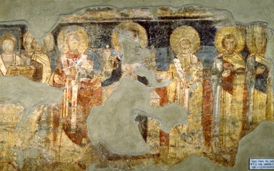 Virgem Maria e o Papa Adrian I