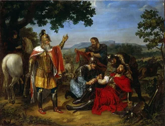 Grão-Duque Dmitry Donskoy no Campo Kulikovo