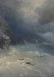 A tempestade no Cabo Aya