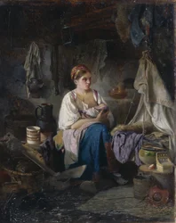 Jovem mãe, 1868