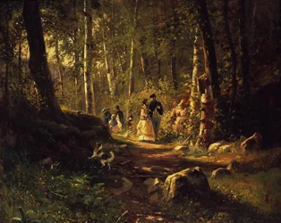 Um passeio em uma floresta, 1869