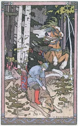 Cena de um conto de fadas russo, 1899