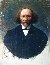 Retrato do escritor Viatcheslav Ivanov, cerca de 1910