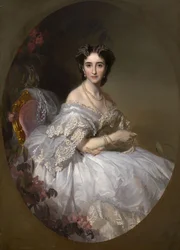 Retrato de Anastasia Ushakova, née Koni 1824-1902