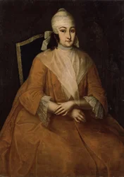 Retrato de Anna Leopoldovna, regente da Rússia 1718-1746, entre 1740 e 1746