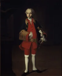 Retrato do conde Wilhelm Georg von Fermor 1749-1828, c. 1750