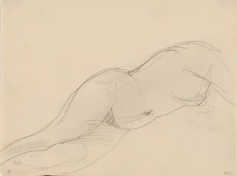 Modelo feminino, deitado