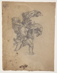 Estudo depois de Dürer: São Cristóvão I