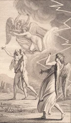 Ilustração para "Adão e Eva" de Ewald. V