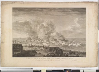 A Batalha de Reden em 2 de abril de 1801