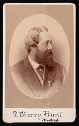 Retrato de Thomas Sterry Hunt 1826-1892, antes de 1892.