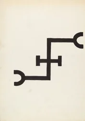Marca de gado, c. 1936.