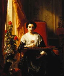 Bordar; La Brodeuse, 1855