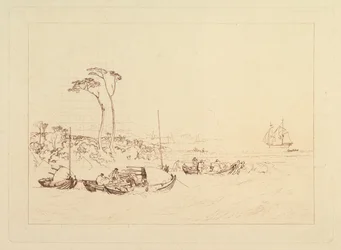 Castelo e cidade de Inverary, Escócia Liber Studiorum, parte XIII, 1816.