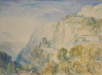 Monte Líbano e o Convento de Santo Antônio, c1832-1834