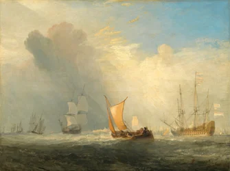 Ferryboat de Roterdã, 1833.