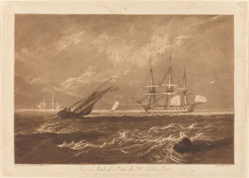 Marinha com o Leader, publicada em 1809.