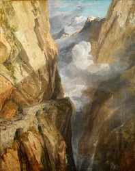 O Passo de São Gotardo, Suíça, 1803-04.