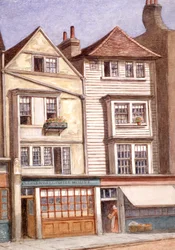 Clerkenwell Coffee House, Clerkenwell Green, Finsbury, Londres, 1871