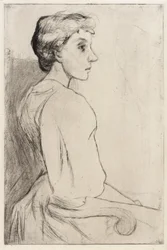 Retrato de uma mulher