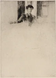 Esboço à janela