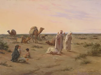 Orando no deserto