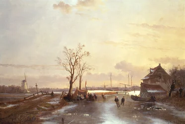 Cena de inverno, 1853