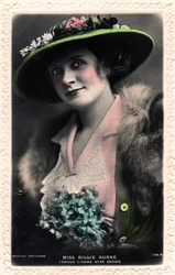 Billie Burke 1886-1970, atriz americana, início do século XX.