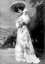 Marie Studholme 1875-1930, atriz inglesa, 1904.