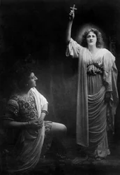 Cena do sinal da cruz, 1903.