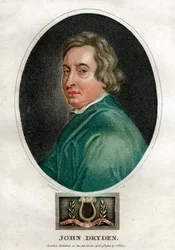 John Dryden, dramaturgo inglês do século XVII e poeta laureado, 1803.