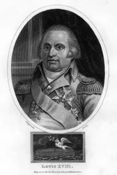 Luís XVIII, rei da França, 1820.
