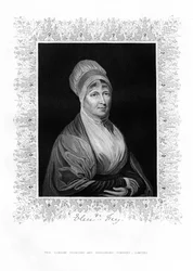 Elizabeth Fry, filantropo britânico, século XIX.