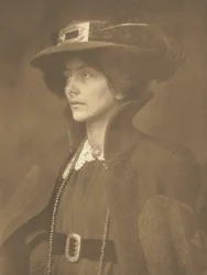 Trabalho de câmera: Frau Mathasius, 1904.
