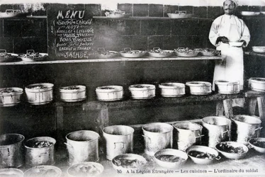Legião Estrangeira Francesa, Sidi Bel Abbes, Argélia, 1910.