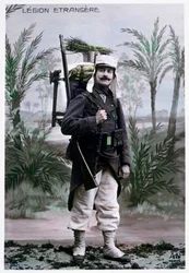 Legionário francês, c1900.