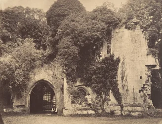Old Gateway, Castelo Raglan, Monmouthshire, 1855.