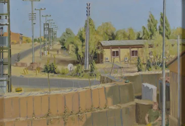 Acampamento AFGAN ANA, 2013-14 (óleo sobre tela)