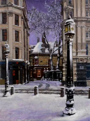 Dean Close London, 2000 (pintura a óleo)