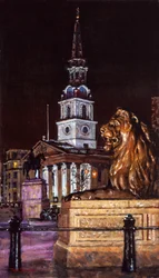 O Leão de Nelson, 2000 (pintura a óleo)