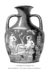 O Portland ou Barberini Vaso, 1843