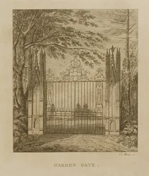 Portão de jardim em Strawberry Hill