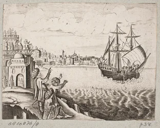 Ilustração de Adam Olearius, “Persian Rosenthal por um poeta engenhoso Schich Saadi […]”, Schleswig 1660