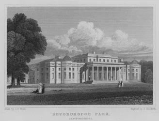 Shugborough Park, Staffordshire (gravura)
