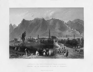 Antioquia, na abordagem de Suadeah, Turquia, 1841.