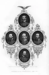 Generais do Exército Confederado, 1862-1867.
