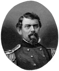 William J Hardee, general confederado, 1862-1867.